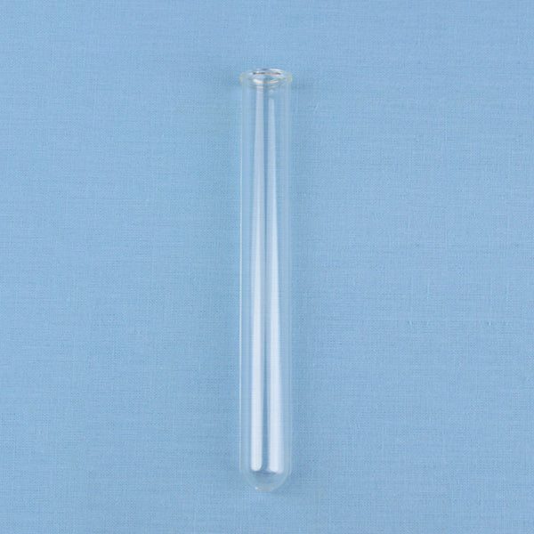 15  x 125 mm Borosilcate Test Tubes  w/ Beaded Rim (12 pack) - Avogadro's Lab Supply