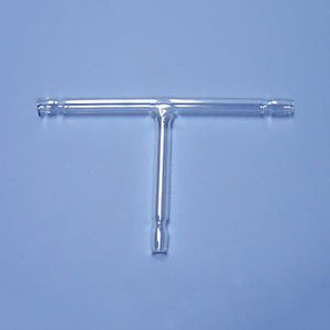 8 mm "T" Borosilicate Tubing Connector - Avogadro's Lab Supply