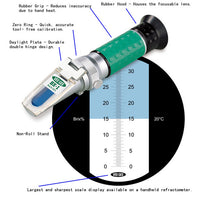 Handheld Refractometer BX-1 Brix Range 0 - 32 - Avogadro's Lab Supply