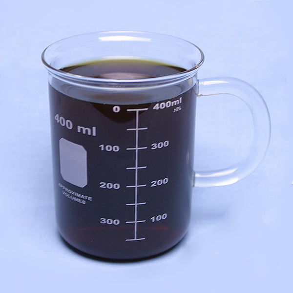 400 mL Graduated Coffee Mug - Avogadro's Lab Supply