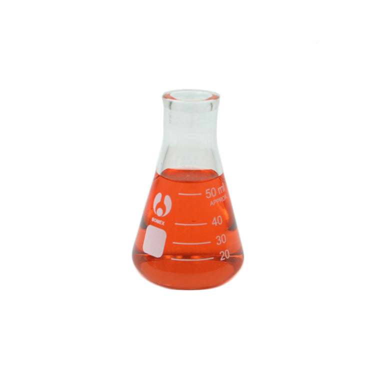 50 mL Erlenmeyer Flask - Avogadro's Lab Supply