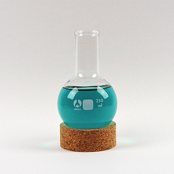 Florence Round Bottom Flask 250 mL - Avogadro's Lab Supply