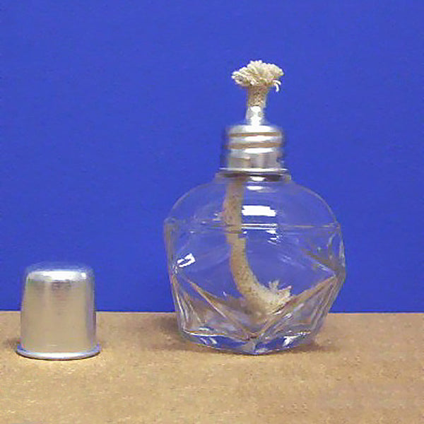 Octagonal Glass Alcohol Lamp / Burner - Avogadro's Lab Supply