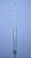Alcohol Hydrometer 37.5 to 47.5 % / 75 to 95 Proof IRS K - Avogadro's Lab Supply
