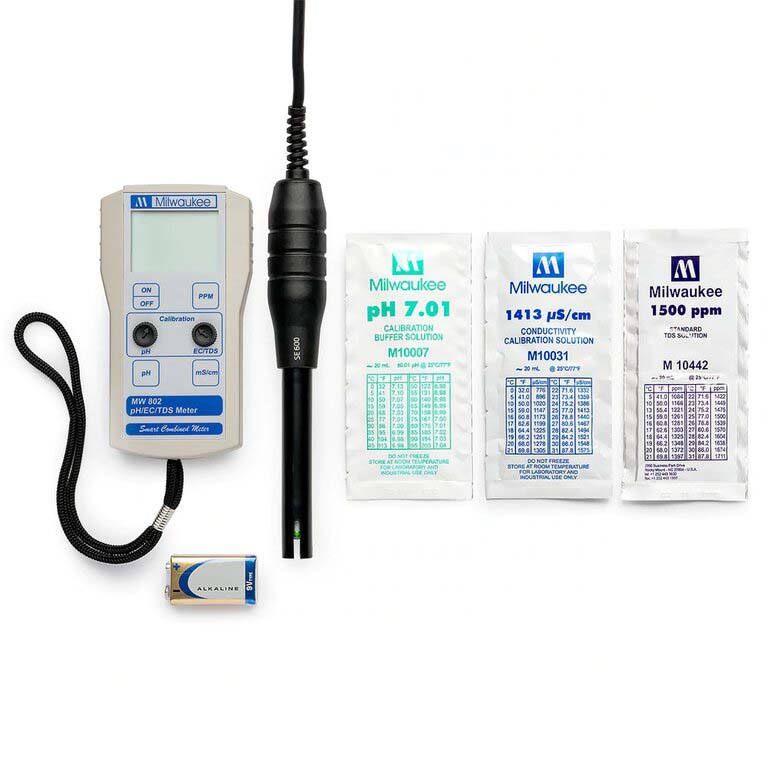 Milwaukee MW102 PH and Temperature Meter