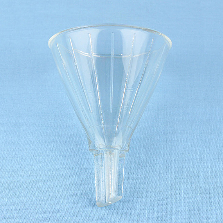Mooney Air Vent Ribbed Funnel 75 mm - Avogadro's Lab Supply