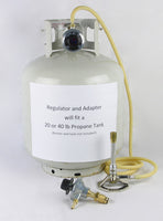 Bunsen Burner Control Valve Regulator for Propane Tank - Avogadro's Lab Supply