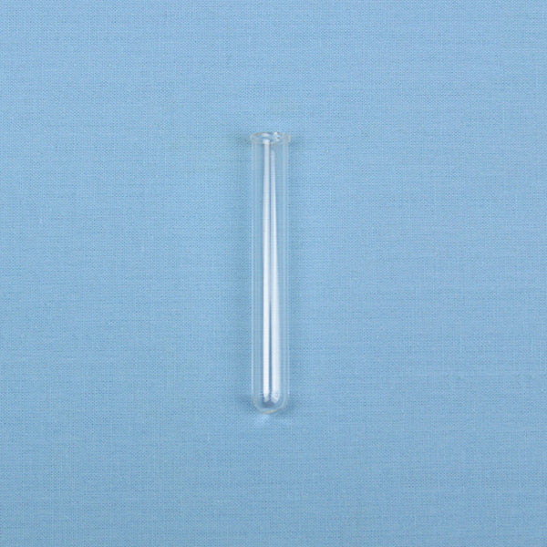 10  x 75 mm Borosilcate Test Tubes  w/ Beaded Rim (12 pack) - Avogadro's Lab Supply