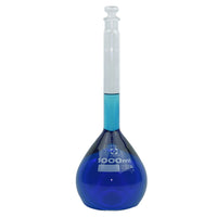 Sibata Volumetric Flask 1000  mL Class A - Avogadro's Lab Supply
