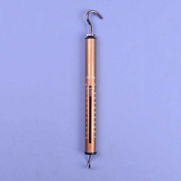 Aluminum Spring Scale 1000 g / 10 Newtons - Avogadro's Lab Supply