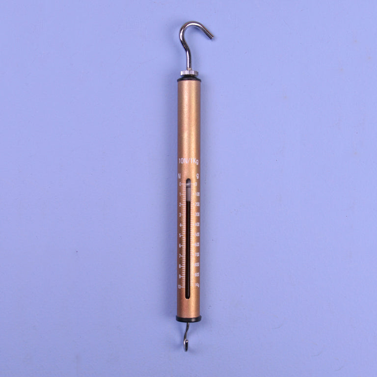 Aluminum Spring Scale 1000 g / 10 Newtons - Avogadro's Lab Supply