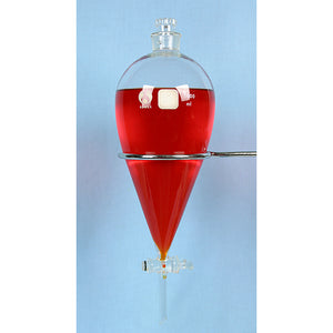 1000 mL Separatory Funnel with Support Stand and Hardware - Avogadro's Lab Supply