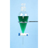 100 mL Separatory Funnel with PTFE Stopcock and Glass Stopper - Avogadro's Lab Supply