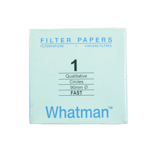 Filter Paper 9 cm 100 Discs Qualitative Fast 101 - Avogadro's Lab Supply