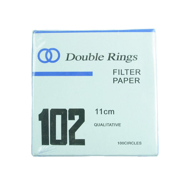 Filter Paper 11 cm 100 Discs Qualitative Medium 102 - Avogadro's Lab Supply
