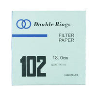 Filter Paper 18 cm 100 Discs Qualitative Medium 102 - Avogadro's Lab Supply