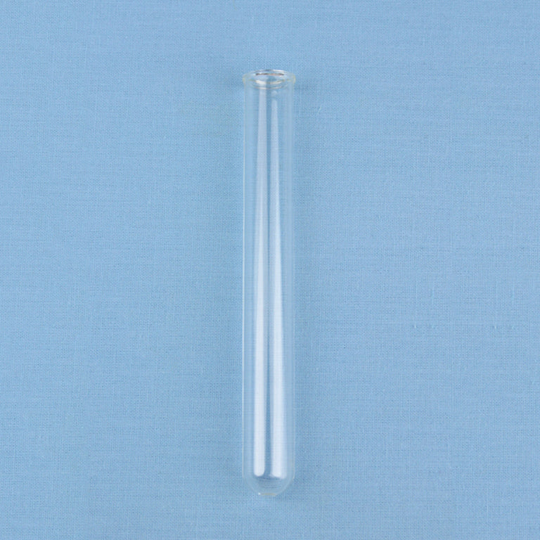15  x 125 mm Borosilcate Test Tubes  w/ Beaded Rim (12 pack) - Avogadro's Lab Supply