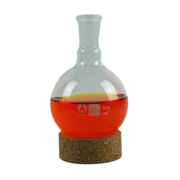 24/40 Round Bottom Flask 500 mL - Avogadro's Lab Supply