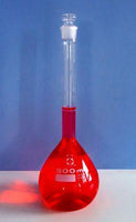 Sibata Volumetric Flask 500  mL Class A - Avogadro's Lab Supply
