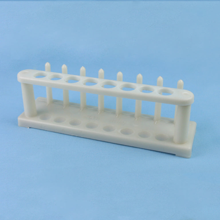 8 Position Test Tube Stand w/ Drying Pins - Avogadro's Lab Supply