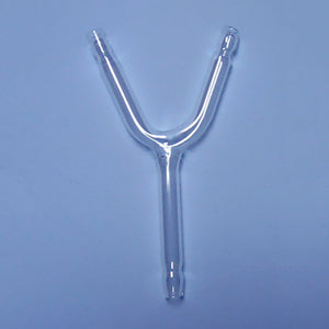 9.5 mm "Y" Borosilicate Tubing Connector - Avogadro's Lab Supply