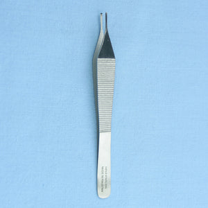 4.5" Adson Tissue Forceps 1 X 2 Teeth - Avogadro's Lab Supply