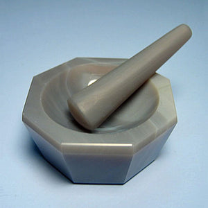 2" Agate Mortar and Pestle - Avogadro's Lab Supply