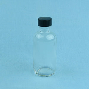 60 mL Boston Round Flint Solution Bottle - Avogadro's Lab Supply