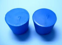Blue Rubber Stoppers Size 7 (Count 2) - Avogadro's Lab Supply
