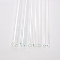 8 mm x 24 inch Pyrex Glass / Borosilicate Tubing x 5 - Avogadro's Lab Supply