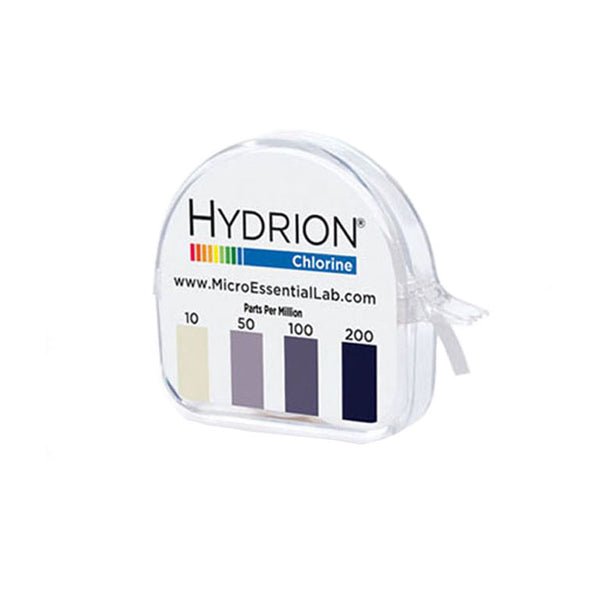 Hydrion Micro Chlorine Test 10 to 200 ppm - Avogadro's Lab Supply