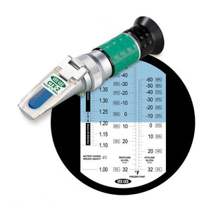 Handheld Refractometer CTX-2 Battery Acid / Coolant - Avogadro's Lab Supply