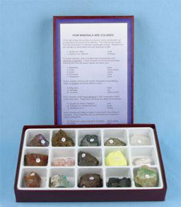 How Minerals are Colored Collection - Avogadro's Lab Supply