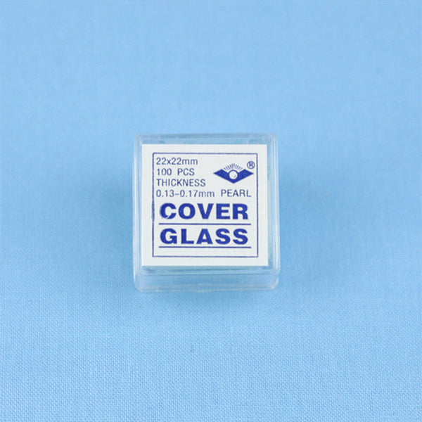 100 Microscope Slide Cover Slips - Avogadro's Lab Supply