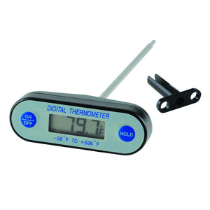 Waterproof Digital T- Handle Thermometer -58 to 536 F - Avogadro's Lab Supply