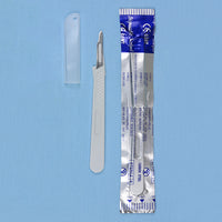 Disposable Sterile Scalpel with a # 15 Blade - Avogadro's Lab Supply