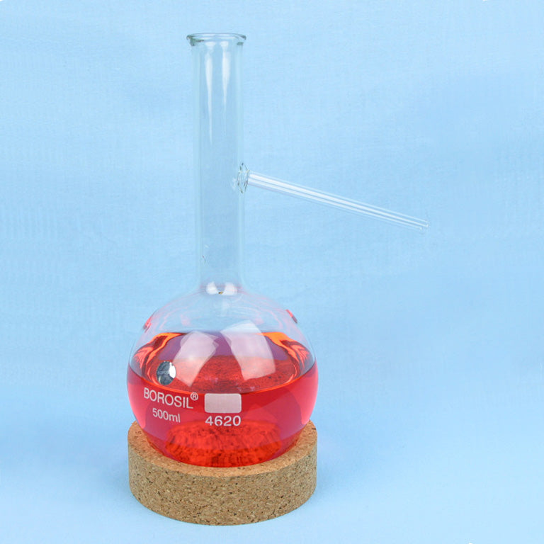 Distillation Flask 500 mL - Avogadro's Lab Supply