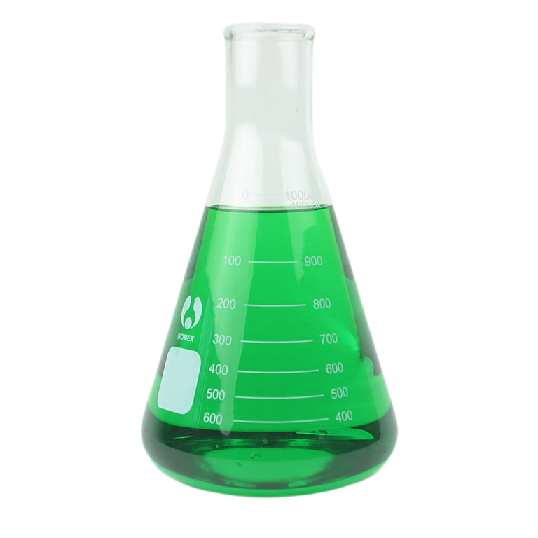 1000 mL Erlenmeyer Flask - Avogadro's Lab Supply