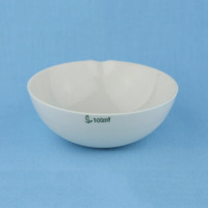 100 mL Porcelain Evaporation Dish - Avogadro's Lab Supply