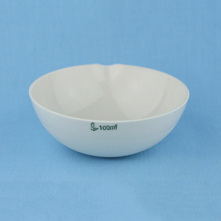 100 mL Porcelain Evaporation Dish - Avogadro's Lab Supply