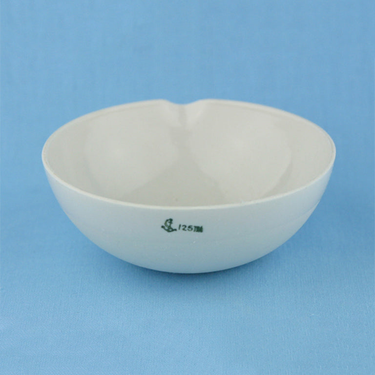 125 mL Porcelain Evaporation Dish - Avogadro's Lab Supply