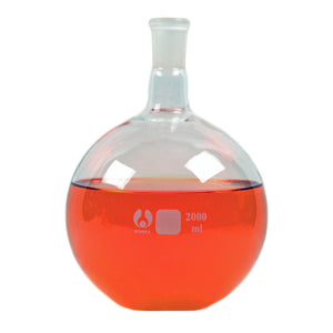 24/40 Flat Bottom Flask 2000 mL - Avogadro's Lab Supply