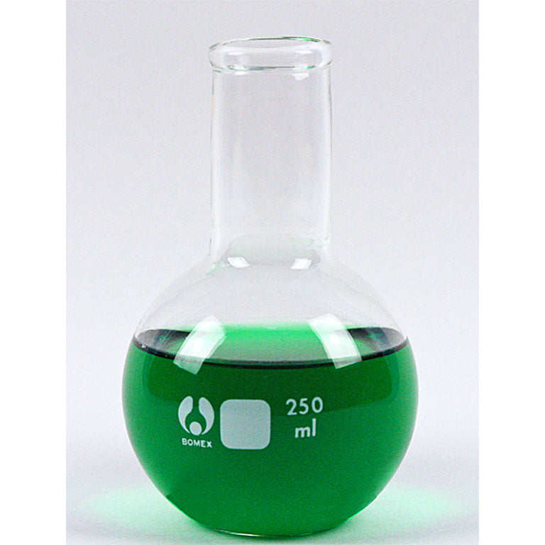 Florence Flat Bottom Flask 250 mL - Avogadro's Lab Supply