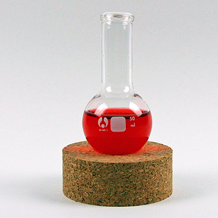 Florence Round Bottom Flask 50 mL - Avogadro's Lab Supply