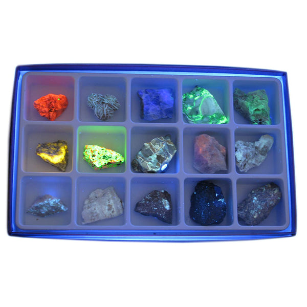 Fluorescent Mineral Collection - Avogadro's Lab Supply