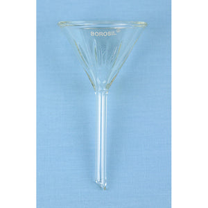 Fluted Short Stem Funnel 50 mm - Avogadro's Lab Supply