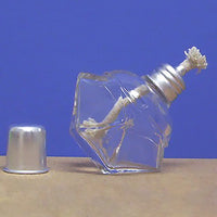 Octagonal Glass Alcohol Lamp / Burner - Avogadro's Lab Supply