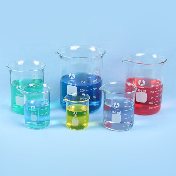 Griffin Beaker Set 50 - 600 mL - Avogadro's Lab Supply