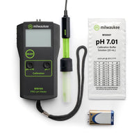 Milwaukee MW100 Digital pH meter w/ Calibration Solution - Avogadro's Lab Supply
