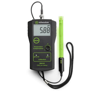Milwaukee MW101 Digital pH meter w/ Calibration Solution - Avogadro's Lab Supply